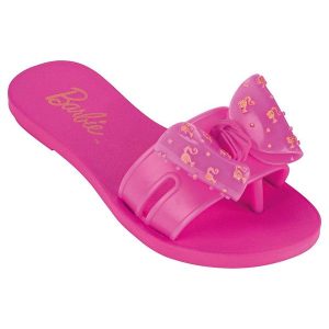 Rasteira Infantil Barbie Pink Fun Pink