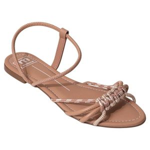 Rasteirinha Moleca Nude em Sintético