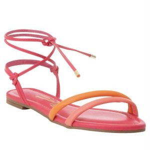 Rasteirinha Vizzano Pink em Sintético