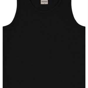 Regata Básica Infantil Menina Preto