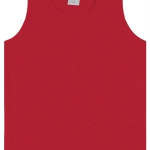 Regata Básica Infantil Menina Vermelho