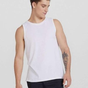 Regata Basica Masculina World Branco