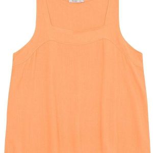 Regata Feminina Plus Size Laranja