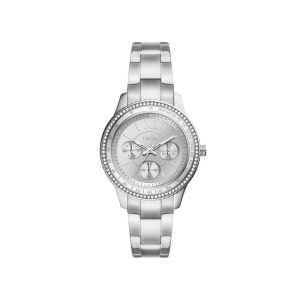 Relógio Fossil Feminino em Aço Prateado