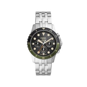 Relógio Fossil Masculino em Aço Prateado