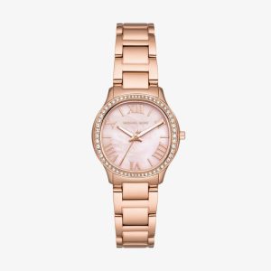Relógio Michael Kors Feminino em Aço Rosé MK4823/1JN