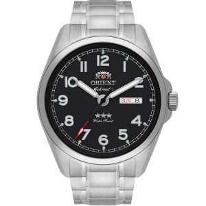 Relógio Orient Masculino Automático 3 Estrelas YN6SS006P2SX