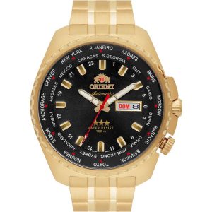 Relógio Orient Masculino Automático 3 estrelas 469GP057NHP1KX