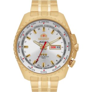 Relógio Orient Masculino Automático 3 estrelas 469GP057NHS1KX