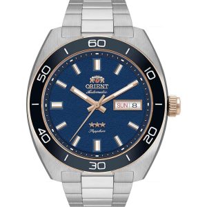 Relógio Orient Masculino Automático Três Estrelas YN6MM017D1SX