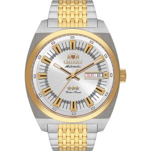 Relógio Orient Masculino Heritage Automático 3 Estrelas YN6MM018S1SK