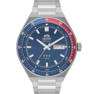 Relógio Orient Masculino Heritage Automático 3 Estrelas YN6SS003D1SX