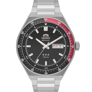 Relógio Orient Masculino Heritage Automático 3 Estrelas YN6SS003PVSX