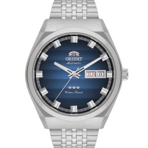 Relógio Orient Masculino Heritage Automático 3 Estrelas YN6SS014D1SX
