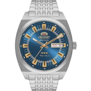 Relógio Orient Masculino Heritage Automático 3 Estrelas YN6SS018D1SX