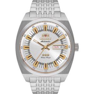 Relógio Orient Masculino Heritage Automático 3 Estrelas YN6SS018S1SX