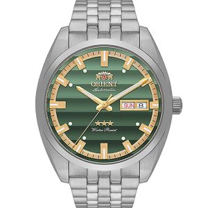 Relógio Orient Masculino Heritage Automático 3 Estrelas YN6SS019E1SX