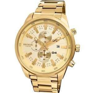 Relógio Seculus Masculino 77209GPSVDA2