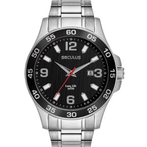Relógio Seculus Masculino Long Life 23740G0SVNA1