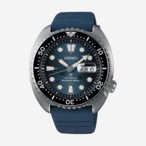 Relógio Seiko Masculino em Borracha Azul