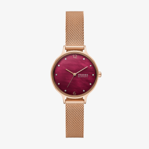 Relógio Skagen Anita Feminino em Aço Rosé e Madrepérola SKW3150B1