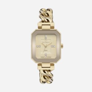 Relógio Technos Feminino em Aço Dourado