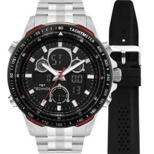 Relógio Technos Masculino Digitech BJ4130AD/T1P