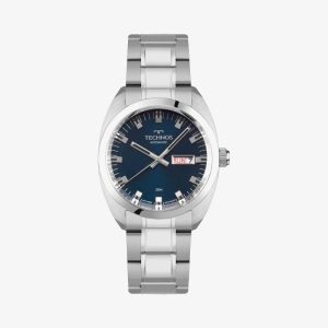 Relógio Technos Masculino em Aço Prateado 8205OV/1A