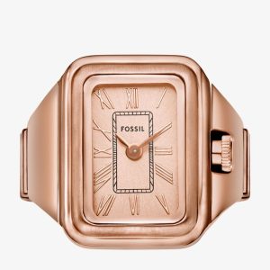 Relógio de Dedo Fossil em Aço Rosé ES5345