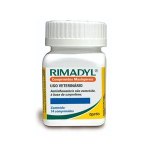 Rimadyl 75 mg Anti-inflamatório para Cães - 14 comprimidos