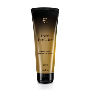 Sabonete Líquido Corporal Perfumado Eudora Velvet Exclusive 200ml