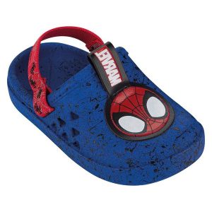 Sandália Babuche Infantil Marvel Round Azul
