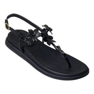 Sandália Beira Rio Preto em Sintético