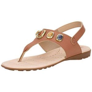Sandália Feminina Flat Modare 7053173 - Canela