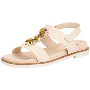 Sandália Feminina Flat Modare 7205106 - Natural