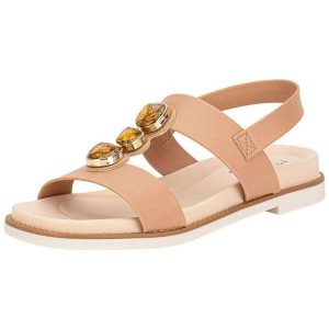 Sandália Feminina Flat Modare 7205106 - Salmão