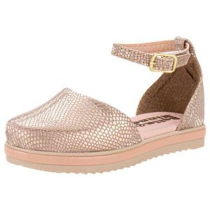 Sandália Infantil Espadrille Bella Ninna 12081 - Rosa