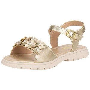 Sandália Infantil Lily Kids 10175 - Ouro