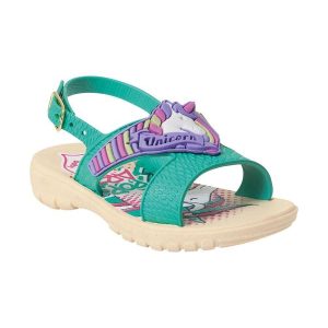 Sandália Infantil Verde em Pvc