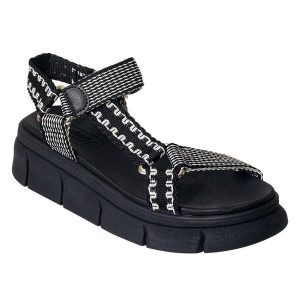 Sandália Moleca Preto em Sintético