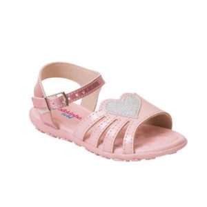 Sandália Molekinha Rosa em Verniz