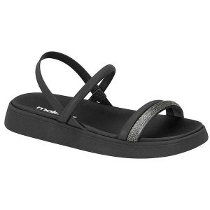 Sandália Papete Moleca Preta