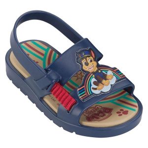 Sandália Patrulha Canina Happy Dog Azul