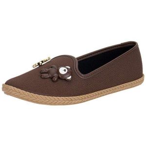 Sapatilha Feminina Alpargata Moleca 52871008 Chocolate