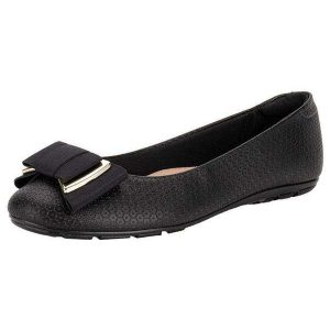 Sapatilha Feminina Flat Moleca 5800103 - Preto