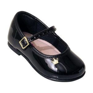 Sapatilha Molekinha Preto em Verniz