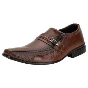 Sapato Masculino Social Mais Leve 611 - Caramelo