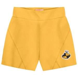 Short Menina Infantil Amarelo