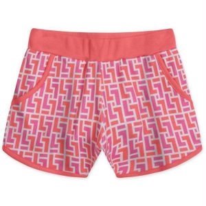 Short Menina Infantil Laranja