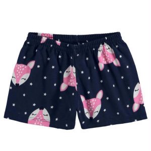 Short Pijama Infantil MeninaMarinho